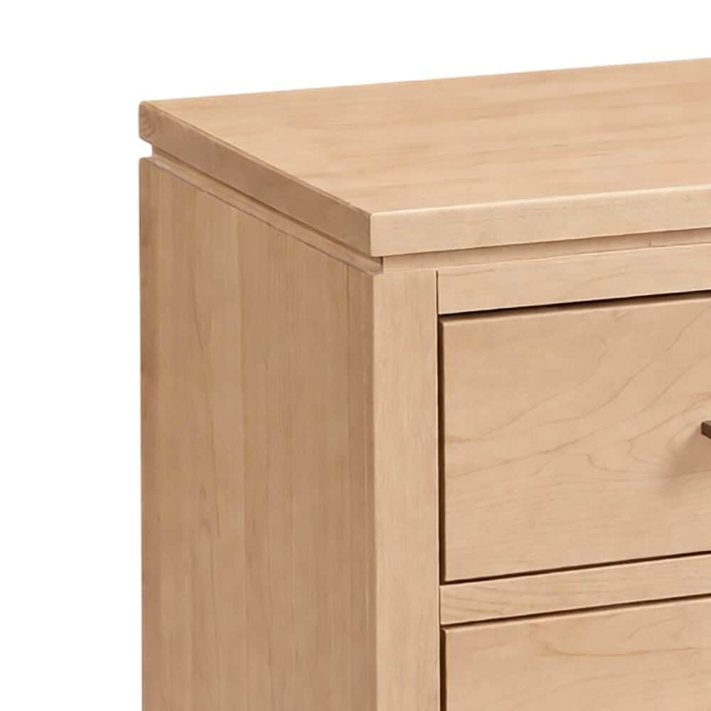 Archbold Furniture West 2 Drawer Wide Nightstand in Oat, , large