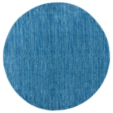 Safavieh Vision 6"7" Round Blue Area Rug, , large