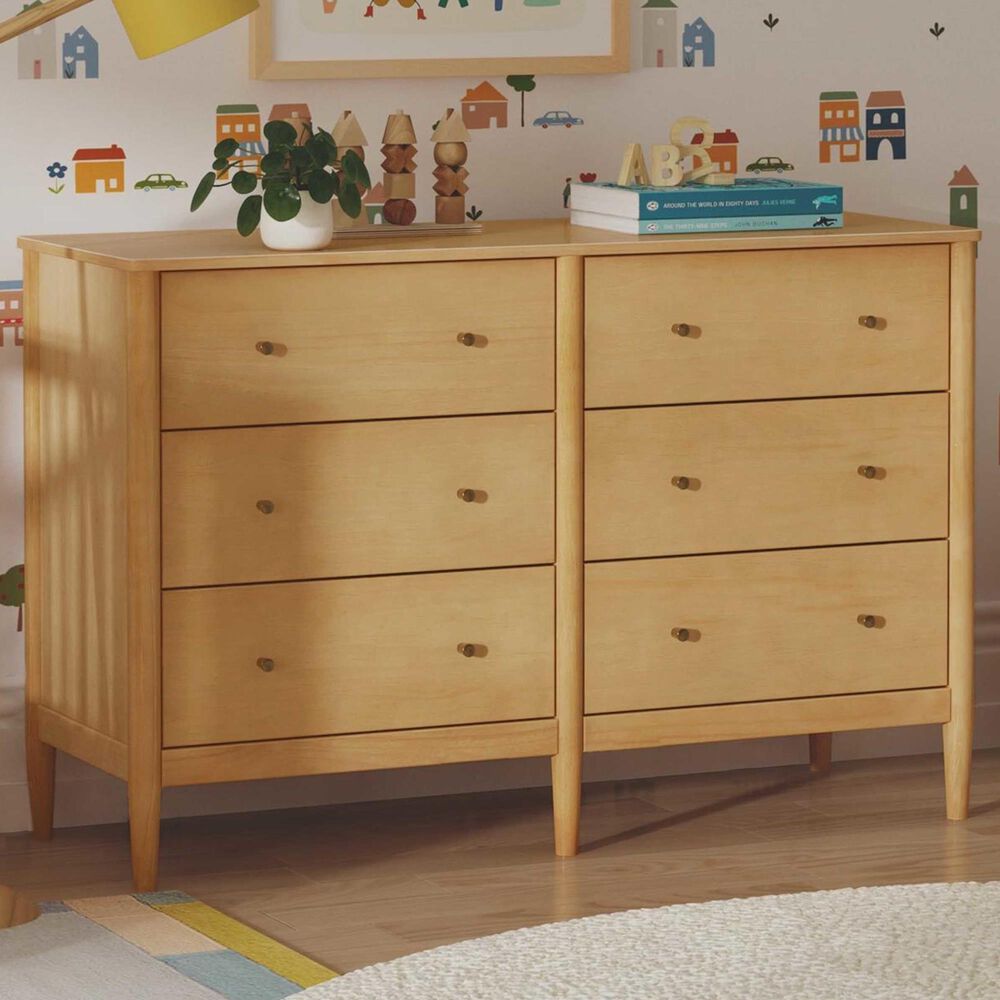DaVinci Frem 6-Drawer Dresser in Honey, , large