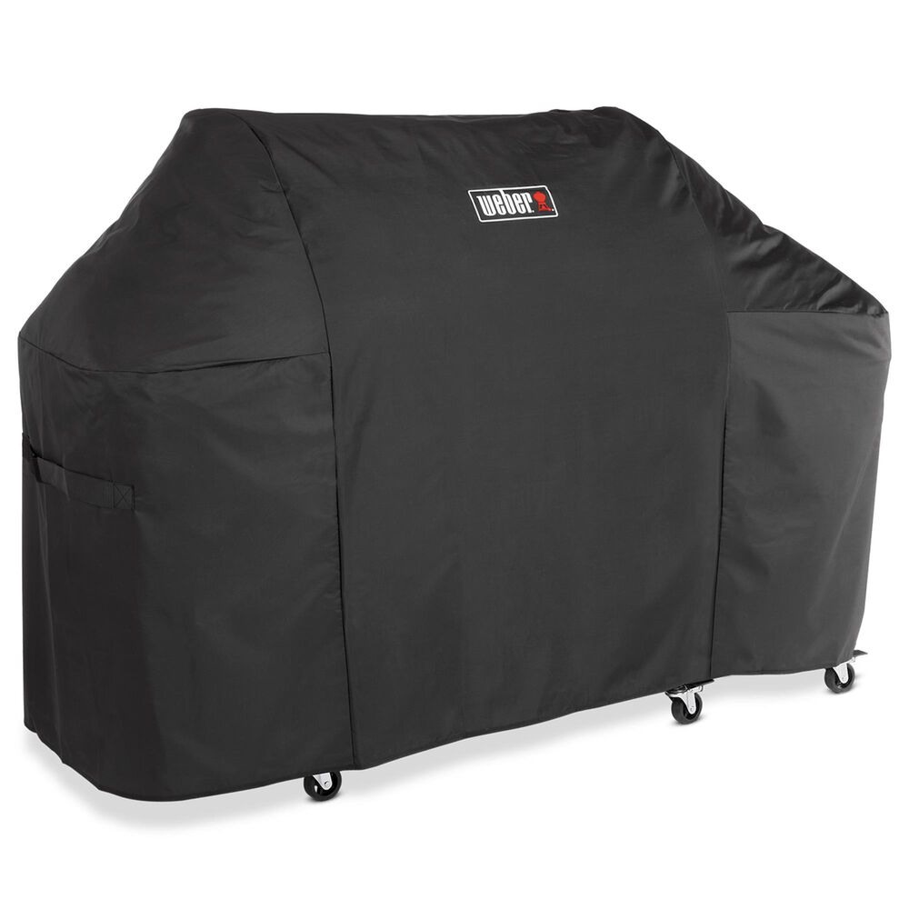 Weber Grill Cover Premium Summit Series in Black, , large
