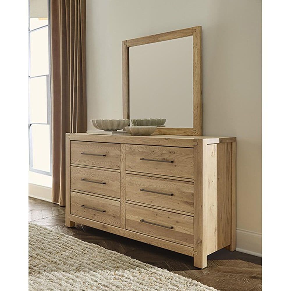 Viceray Collections Joinery 6-Drawer Dresser in Natural Oak, , large