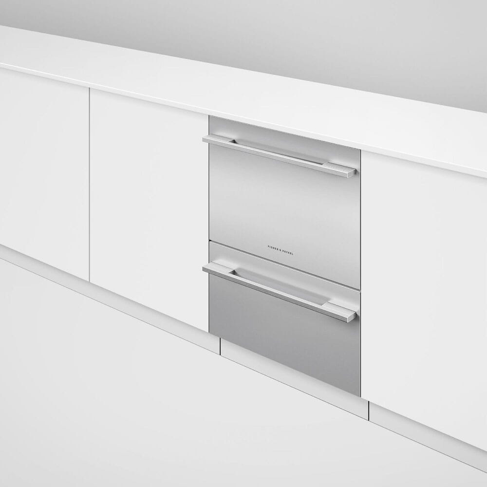 Fisher &amp; Paykel Door Panel for 24&quot; Integrated Double Dishwasher in Stainless Steel, , large