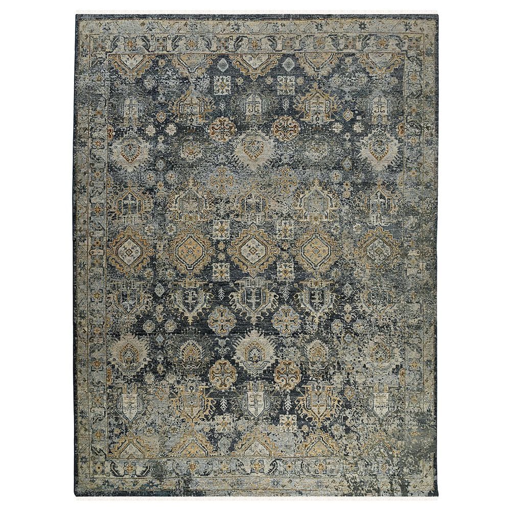 Amer Rugs Milano 8" x 10" Sea Blue Area Rug, , large