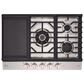 LG Studio Studio 30" Gas Cooktop with EasyClean in Essence White, , large