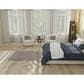 Nourison Courtyard Ivory and Charcoal 4" Square Indoor/Outdoor Area Rug, , large