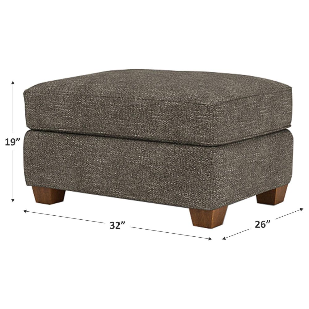 Flexsteel Thornton Ottoman in Umber, , large