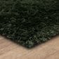 Karastan Billow Shag 5"3" x 8" Olive Area Rug, , large