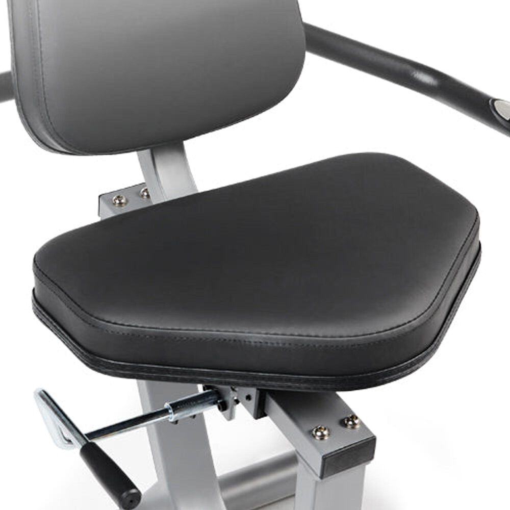 Sunny Health &amp; Fitness Performance Smart Recumbent Bike in Grey and Black, , large