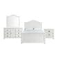 Mayberry Hill Kona 4 Piece Full Bedroom Set in White, , large
