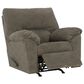 Ashley Norlou Manual Rocker Recliner in Flannel, , large