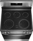 Frigidaire 5.3 Cu. Ft. Electric Range with Steam Clean in Stainless Steel, , large