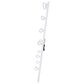 Coaster Zayan LED Lighting Floor Mirror in White Gloss (Box 1), , large