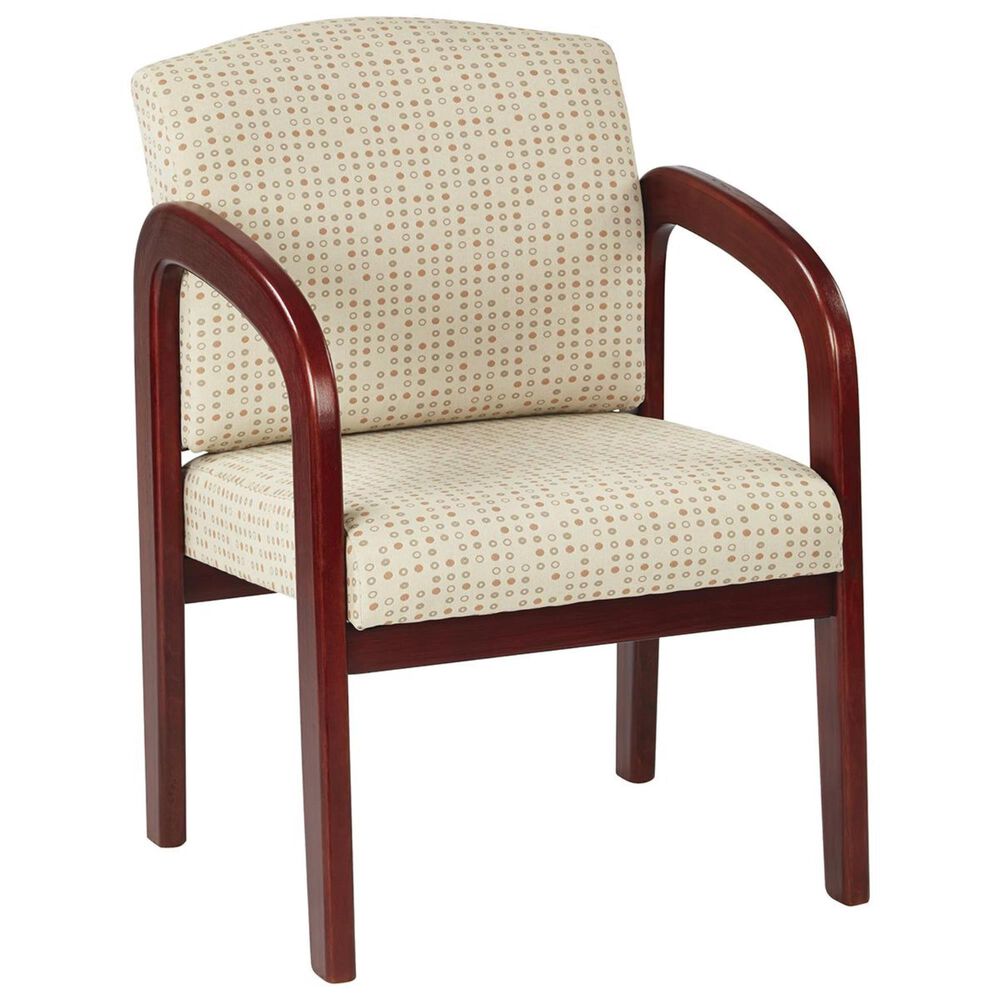 OSP Home WD Visitors Chair in Luna/Cherry, , large