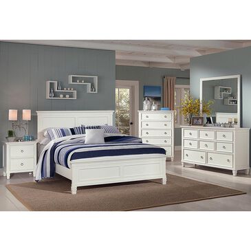 New Heritage Design Tamarack Twin Panel Bed in White, , large