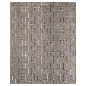 Feizy Kimball Gray, Taupe and Tan 10" x 14" Area Rug, , large