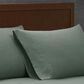 Pem America London Fog Garment Wash 4-Piece King Sheet Set in Green, , large