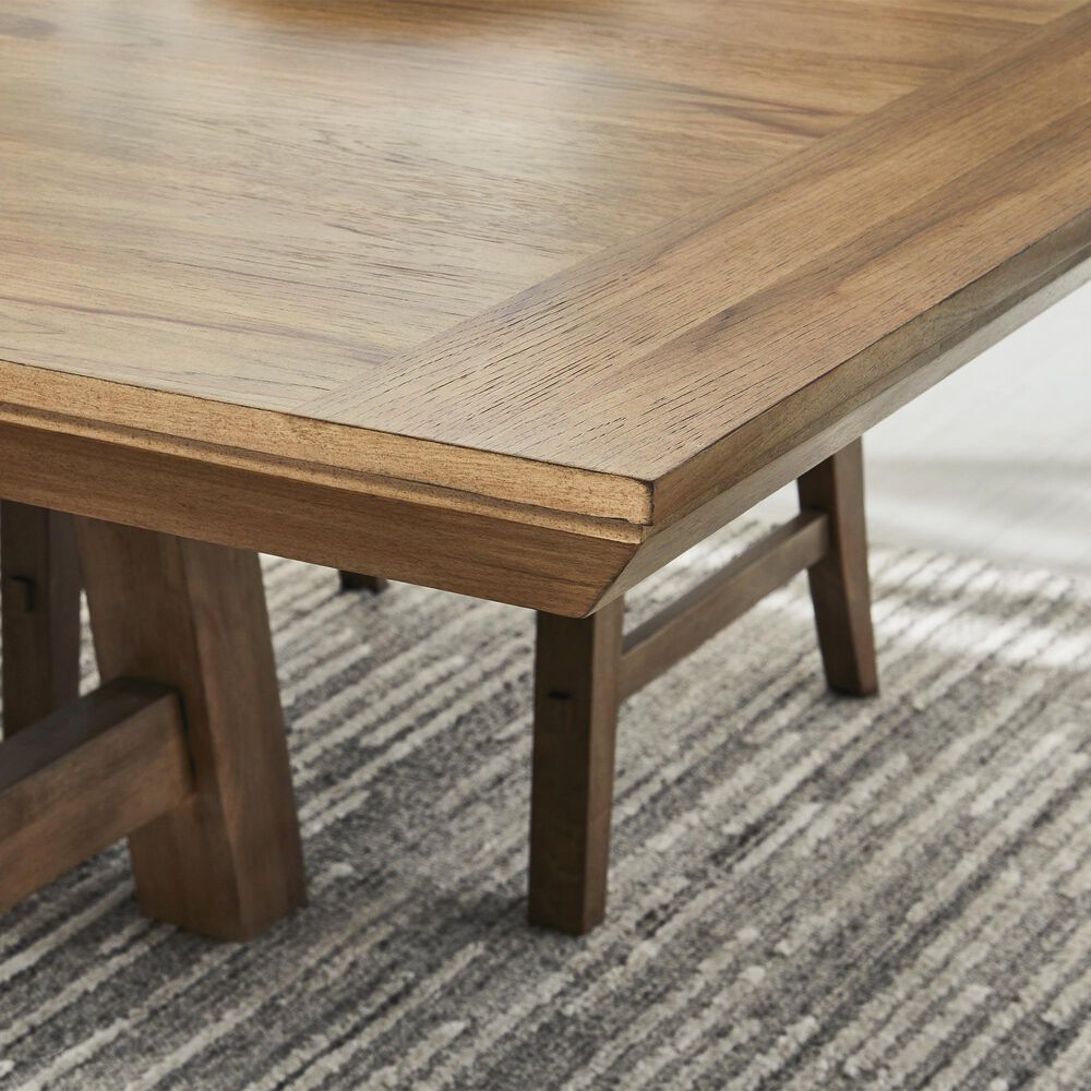 Ashley Ridgester Dining Table in Natural - Table Only, , large