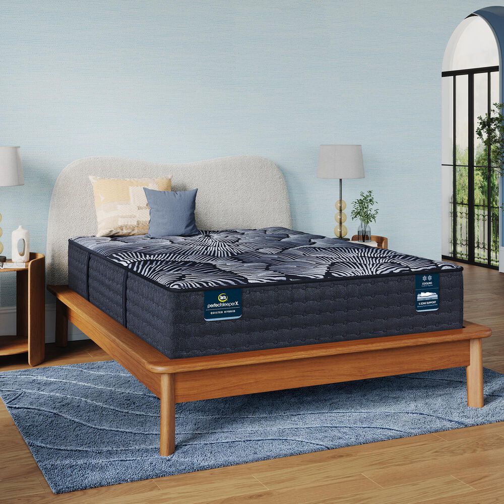 SERTA Perfect Sleeper X Knox Plush Twin XL Mattress with High Profile Box Spring, , large