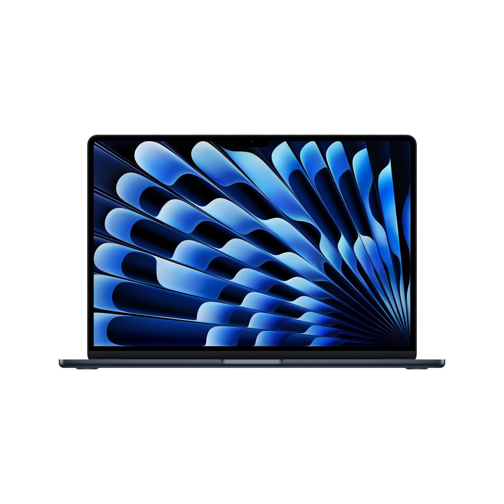 Apple MacBook Air 15-inch Laptop M4 chip - 10 Core CPU - 10 Core GPU - 16GB Memory - 512GB SSD - Midnight (Latest Model), , large