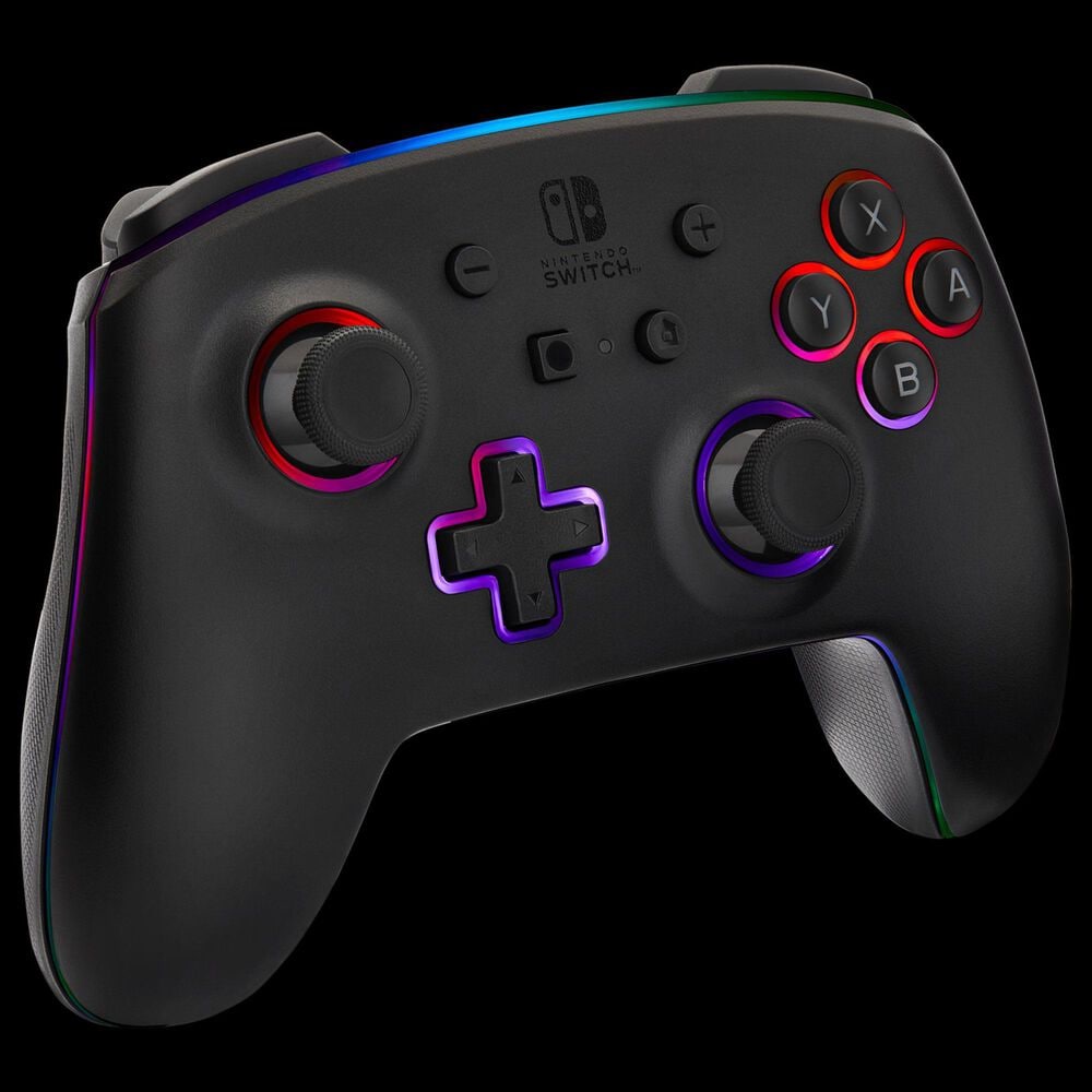 PowerA Enhanced Wireless Controller for Nintendo Switch with Lumectra in Black, , large