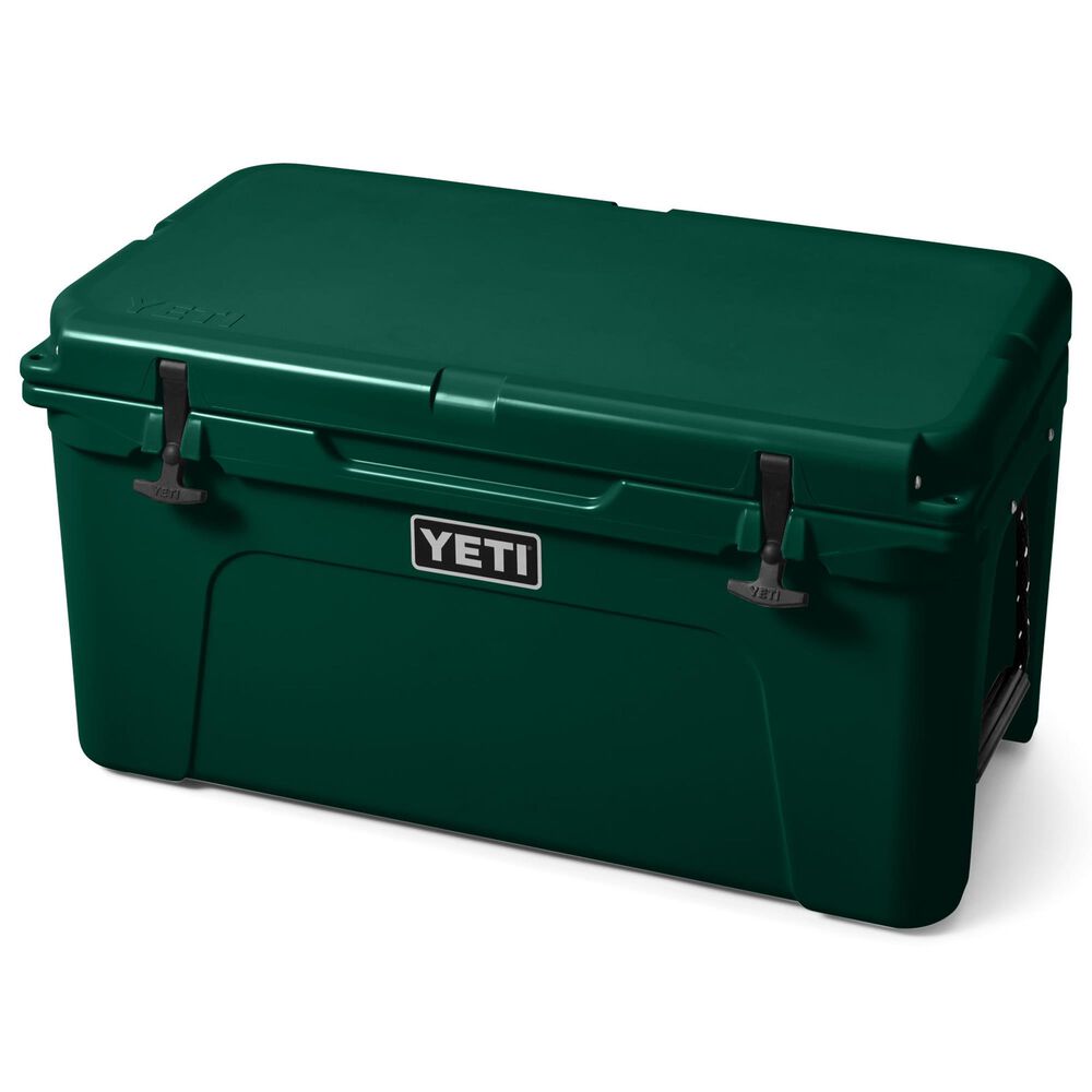 YETI Tundra 65 Hard Cooler in Black Forest Green, , large