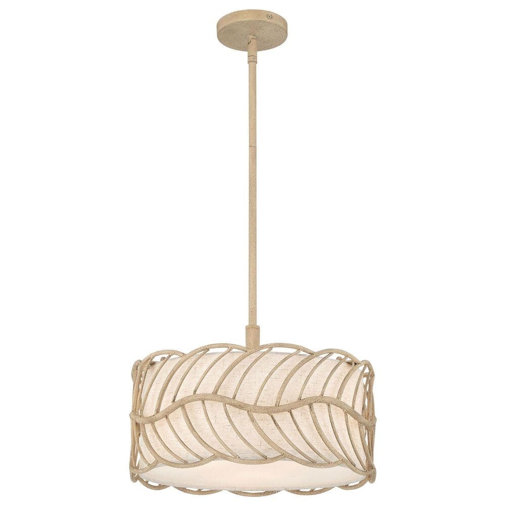 Golden Lighting Simbolo 3-Light Pendant in Almond, , large