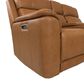 Mayberry Hill Mustang Power Reclining Loveseat in Aline Butternut, , large