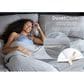 SHEEX Midnight Label Queen Duvet Cover in Mist Gray, , large