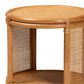 Baxton Studio Louis End Table in Light Honey, , large