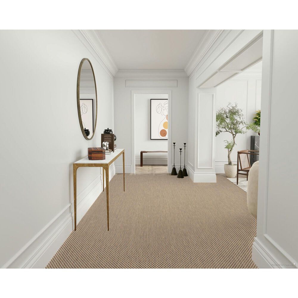 Nourison Courtyard Jute and Ivory 10&#39; x 14&#39; Indoor/Outdoor Area Rug, , large