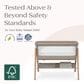 Delta Children Bondi Beechwood Bed Bassinet in Tan Melange, , large