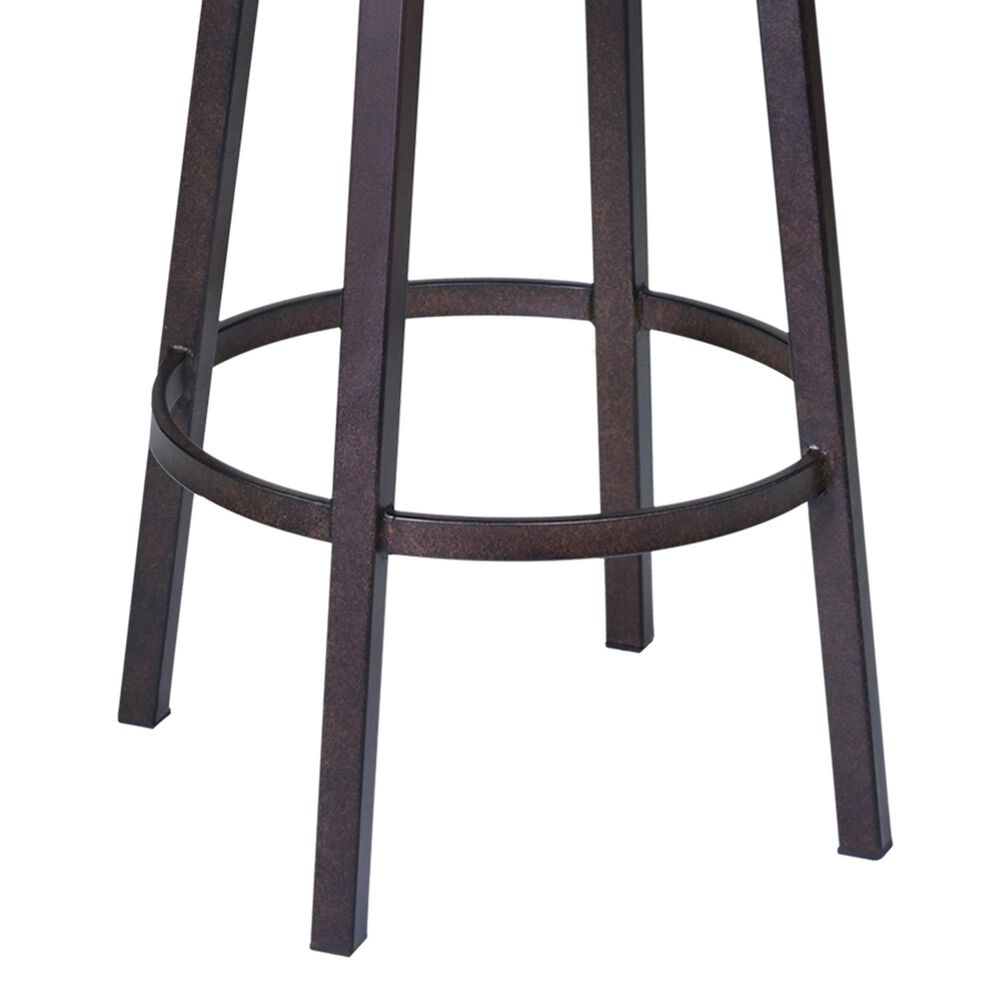 Blue River Fargo 30&quot; Swivel Barstool in Brown, , large