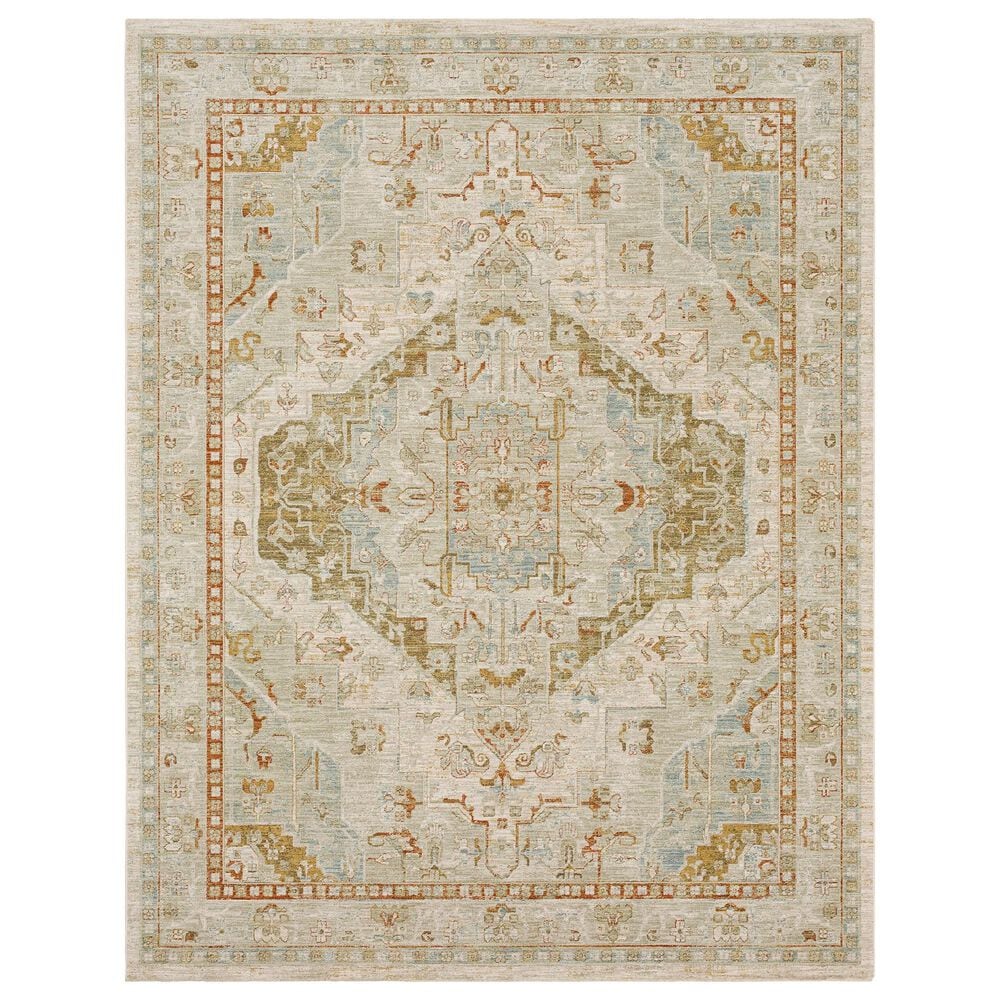 Karastan Adalia RG848-741 5" x 7"6" Cream Area Rug, , large