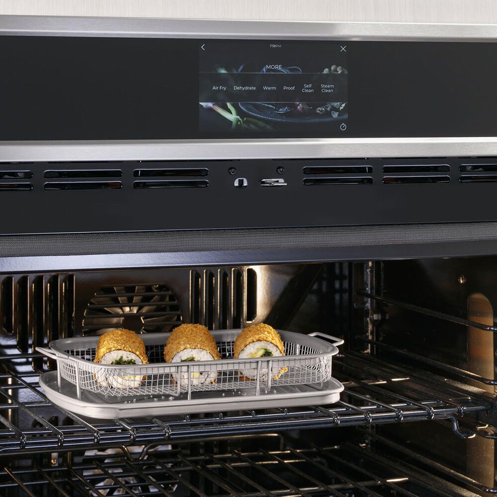 Monogram Statement 30&quot; Electric Single Wall Oven with Convection in Stainless Steel, , large