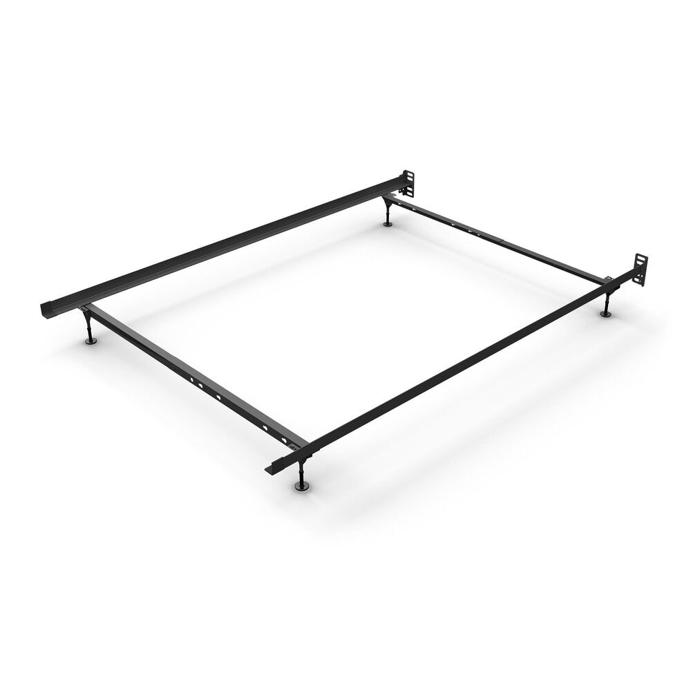 Glideaway Twin/Full/Queen Deluxe Bed Frame with Center Support in Black, , large