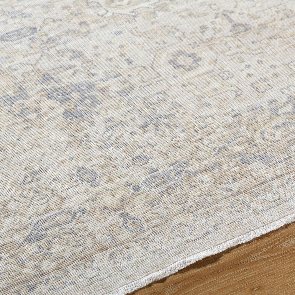 Surya Once Upon a Time Light Gray, Ivory, Tan, Gray and Light Brown 2&#39;11&quot; x 9&#39;10&quot; Runner, , large