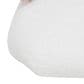Jaxx HopSeat Bunny Oval Shaped Large Bean Bag Chair in Cloud White, , large