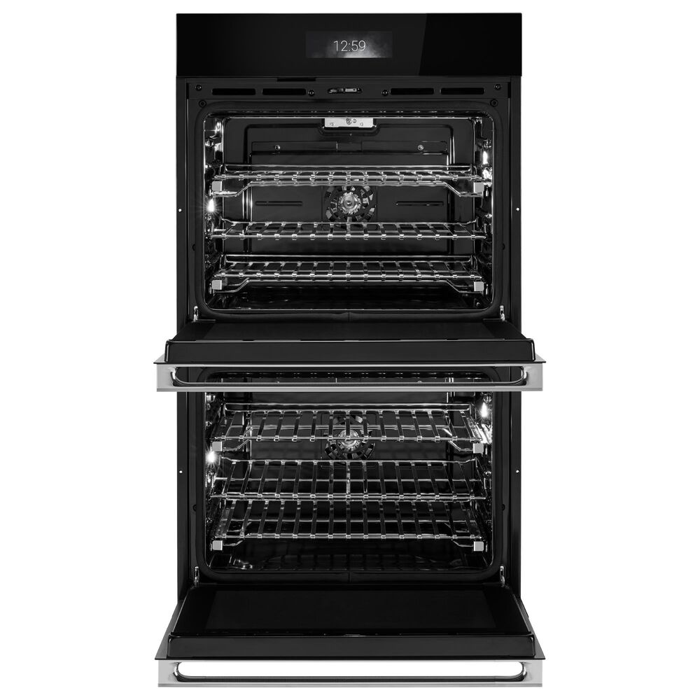 JennAir Noir 30" Smart Double Wall Oven with MultiMode and Six Racks in Stainless Steel, , large
