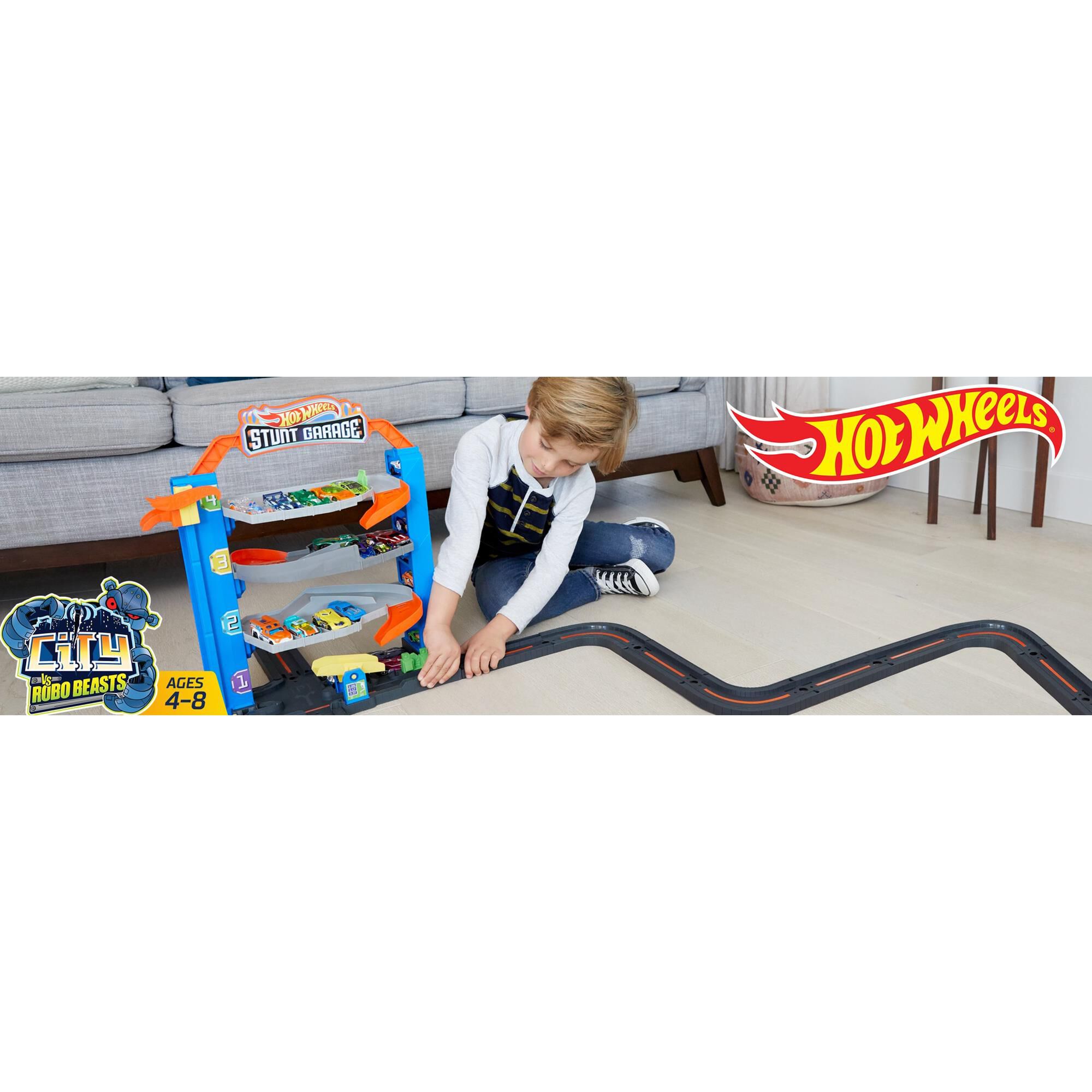 Hot wheels hot sale stunt garage
