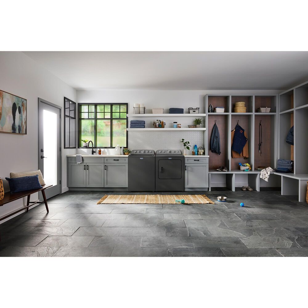 Maytag 4.7 Cu. Ft. Top Load Pet Pro Washer in Volcano Black, , large