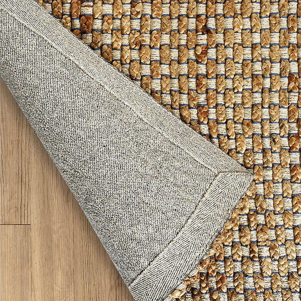 L&amp;R Resources Natural Fiber 5&#39; x 7&#39;9&quot; Indigo Area Rug, , large