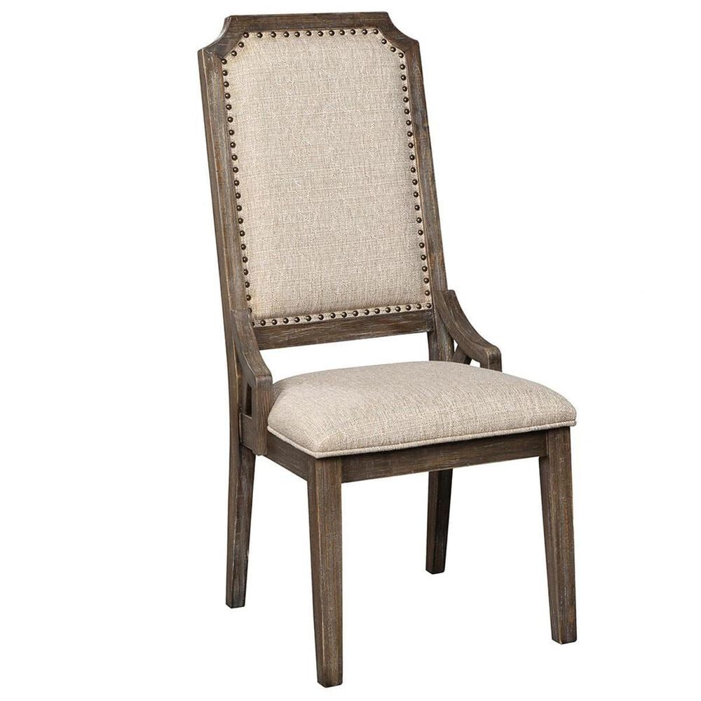 Signature Design by Ashley Wyndahl Upholstered Side Chairs in Rustic Brown, , large