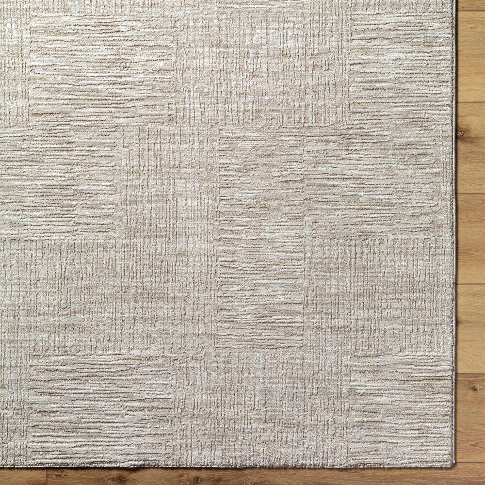 Surya Masterpiece Light Gray, Medium Gray and Cream 12&#39; x 15&#39; Area Rug, , large