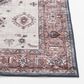 Central Oriental Rugease Velveteen Raquel Red and Beige 2"3" x 6" Runner, , large
