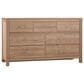 Viceray Collections Choices Amelia, Tide and Timber 5-Piece King Bedroom Set with Two Nightstand in Natural Oak, , large