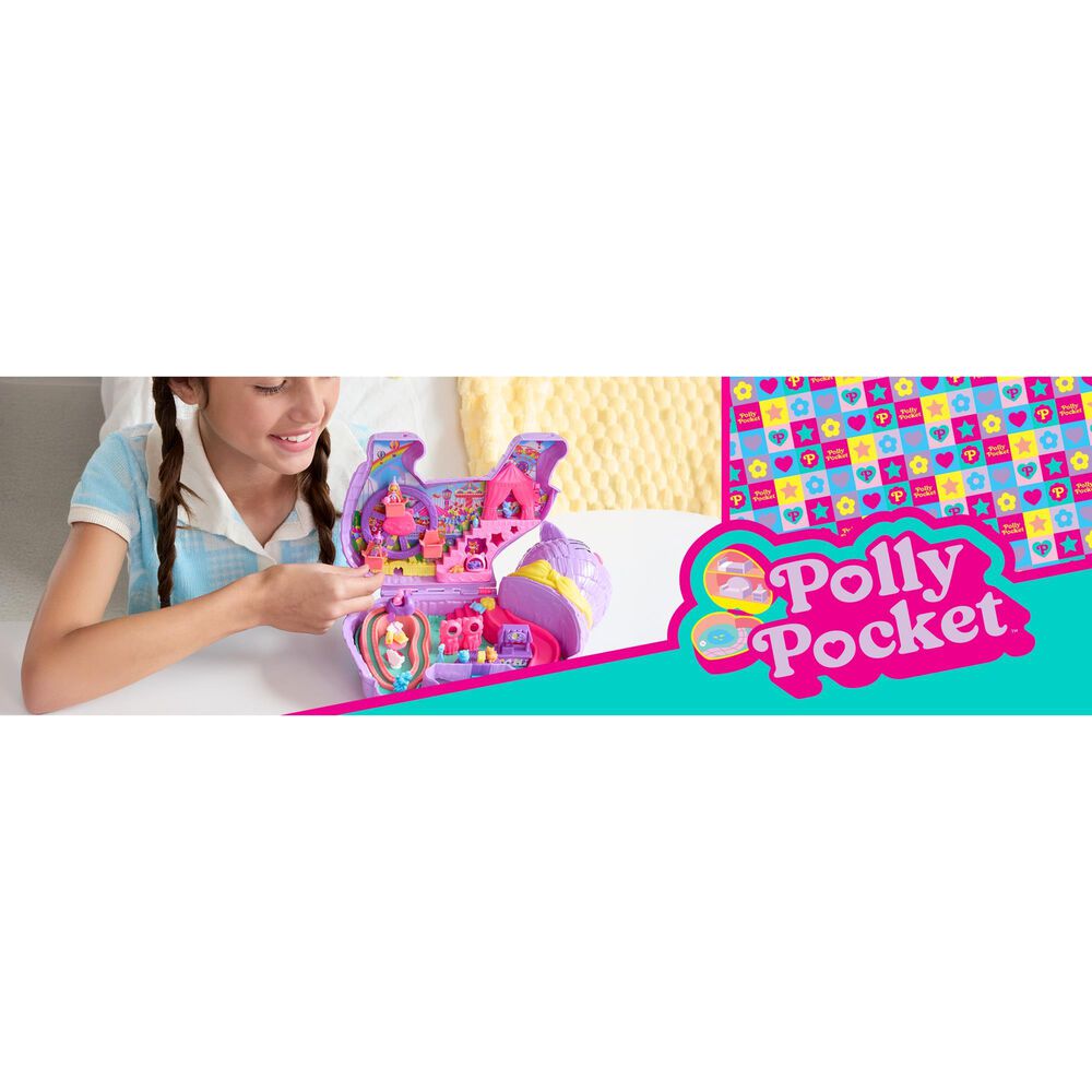 Polly Pocket Party Cat Pinata Playset, , large