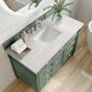 James Martin Vanities Brittany 48" Single Bathroom Vanity in Smokey Celadon with 3 cm Arctic Fall Solid Surface Top and Rectangular Sink, , large