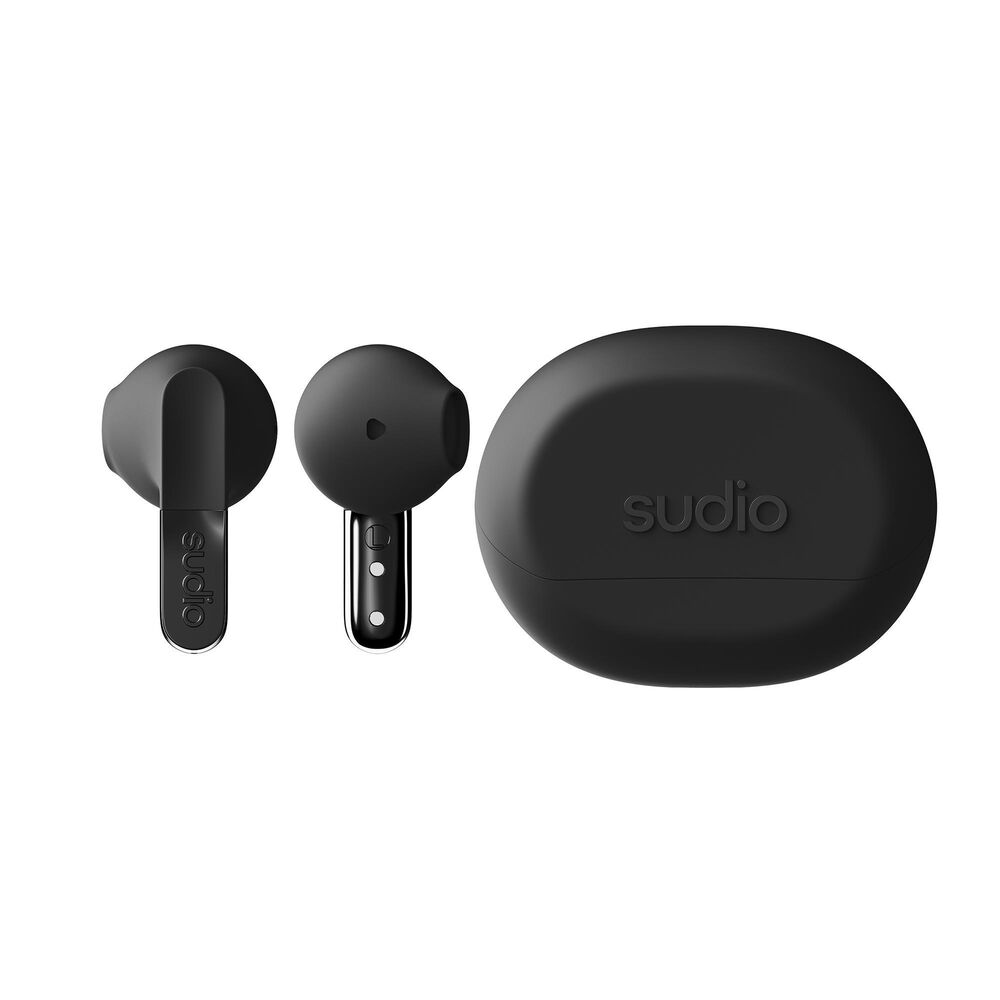 Sudio N3 True Wireless Earbuds in Black, , large
