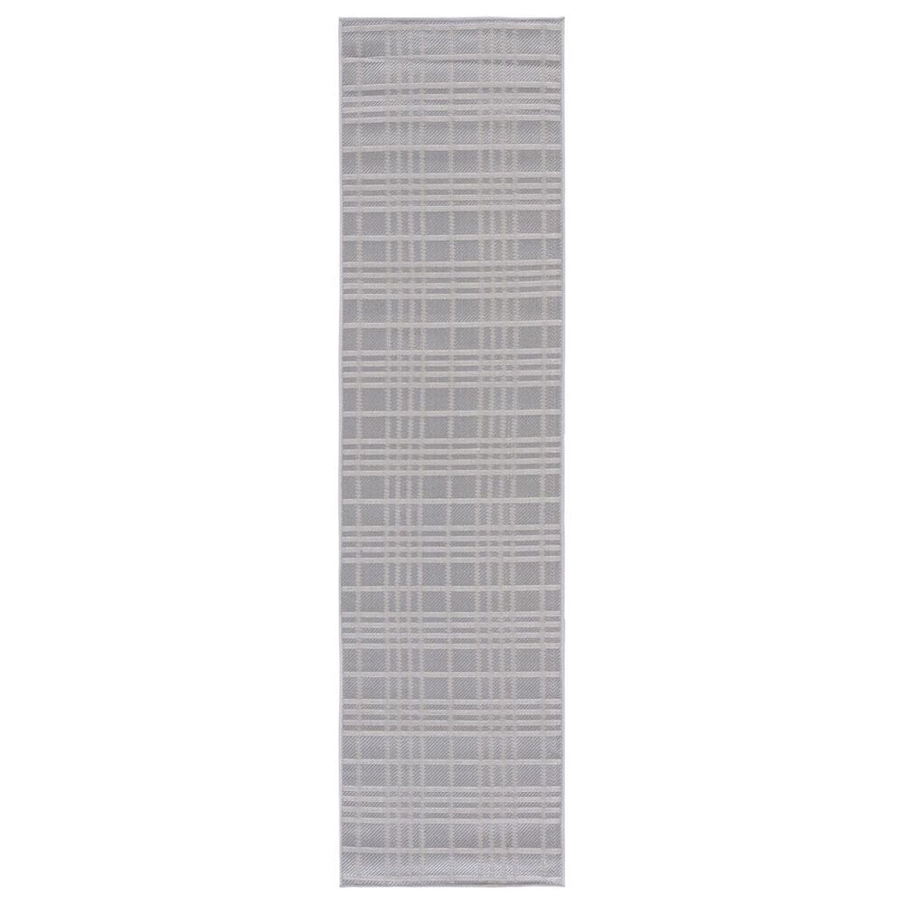 Safavieh Bermuda 2" x 6" Grey Indoor/Outdoor Area Performance Rug, , large