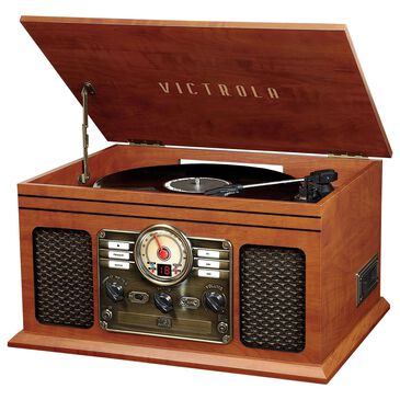 Victrola Bluetooth Stereo Audio System in Mahogany, , large